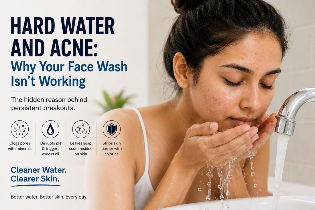Hard Water and Acne: Why Your Face Wash Isn’t Working