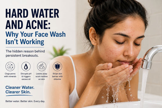 Hard Water and Acne: Why Your Face Wash Isn’t Working