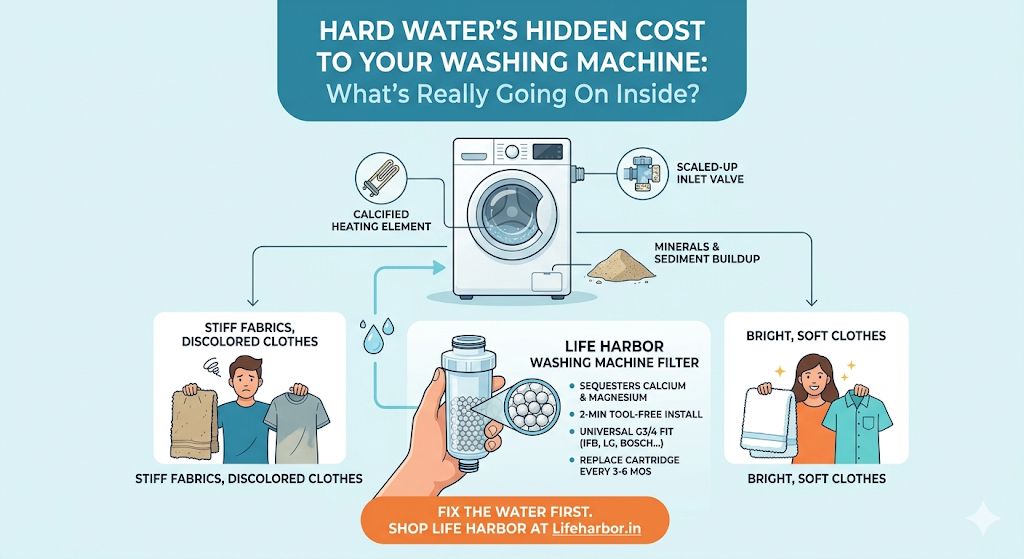 Washing Machine Filter for Hard Water: Why Your Machine Is Aging Faster