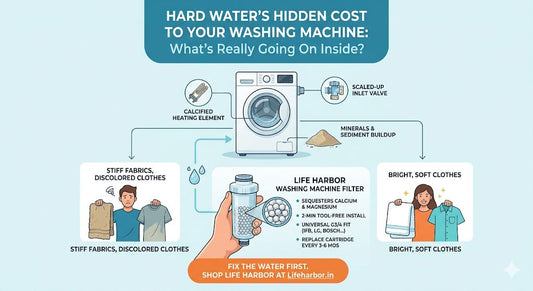 Washing Machine Filter for Hard Water: Why Your Machine Is Aging Faster