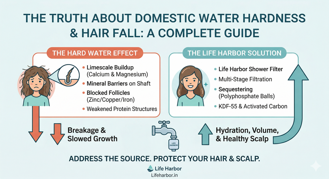 Does Hard Water Cause Hair Fall? Here's What Dermatologists Say