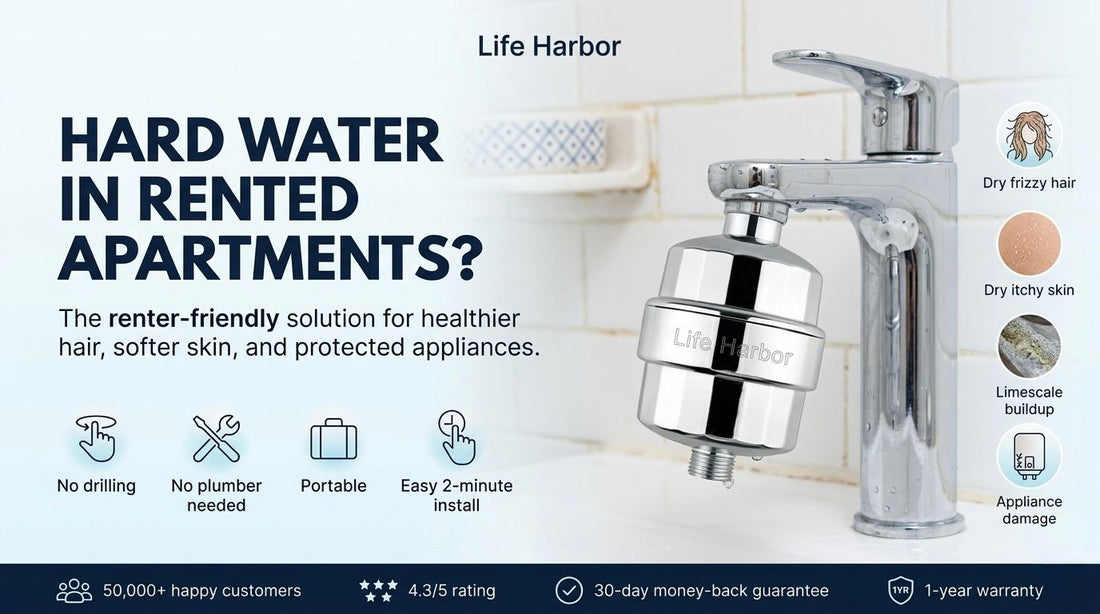 Water Filter for Rent Homes: Renters' Complete Guide to Hard Water