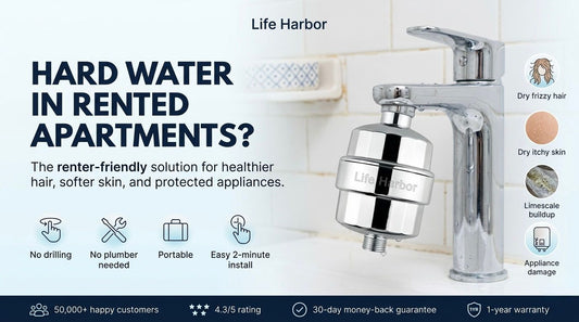 Water Filter for Rent Homes: Renters' Complete Guide to Hard Water