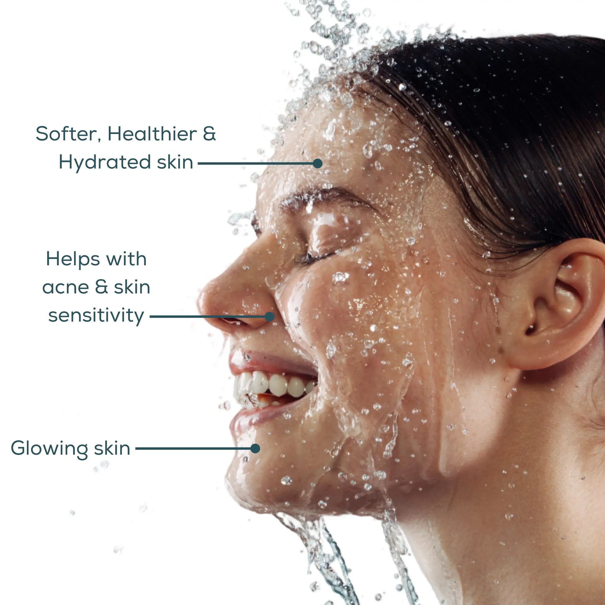 Specialized 15-stage filtration Derma Care water purifier for eliminating rust and minerals.