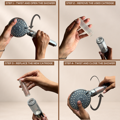 Hand Shower Cartridge: Mineral Balls