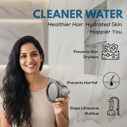 LUXE Pressure Booster Shower Softener
