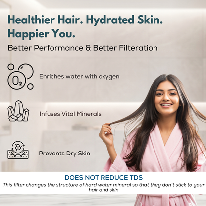 Hand Shower With 15-Stage Filter & Mineral Infusion
