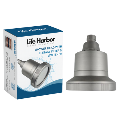 LUXE Pressure Booster Shower Softener