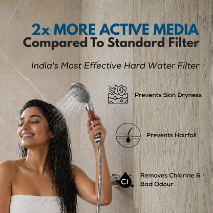 Hand Shower With 15-Stage Filter & Mineral Infusion