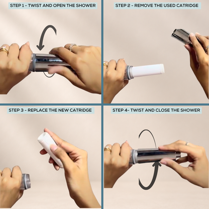 Hand Shower Cartridge: 15-Stage Filter
