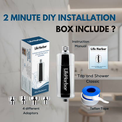 Universal Tap & Shower Softener, Classic