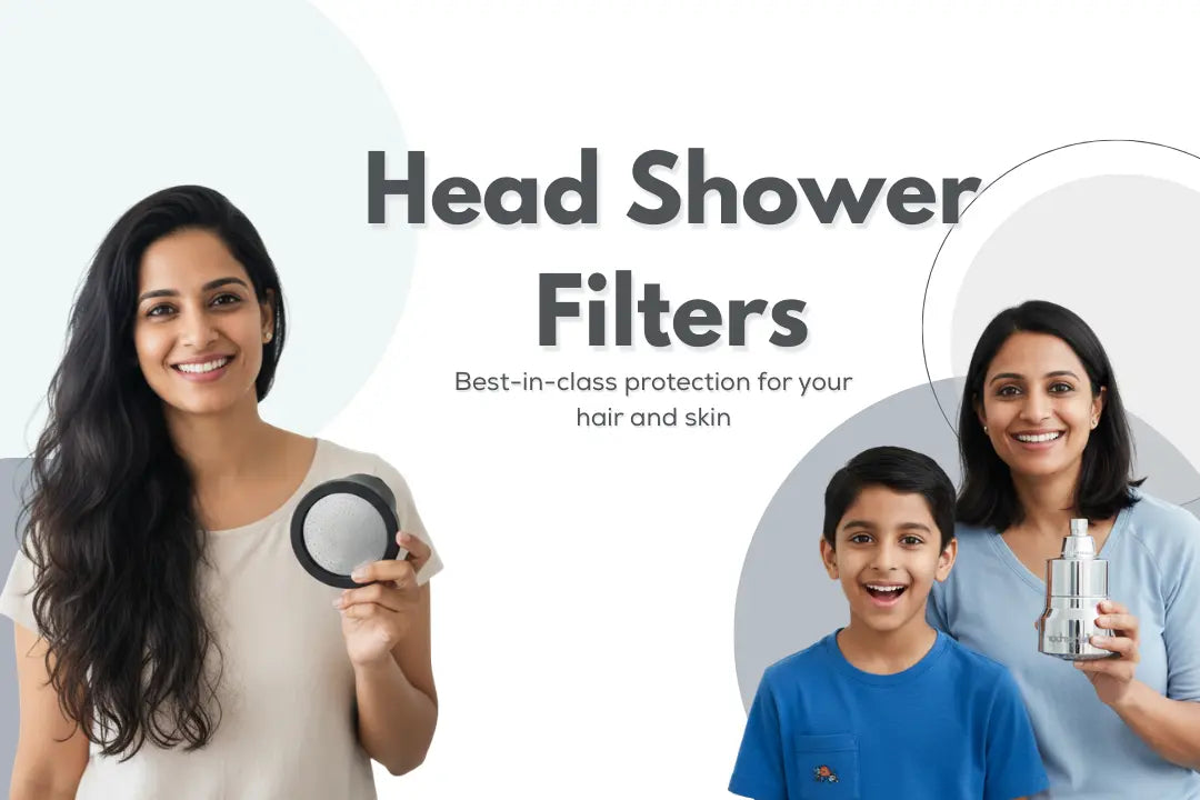 Life Harbor water softener shower heads for 2x more powerful results.
