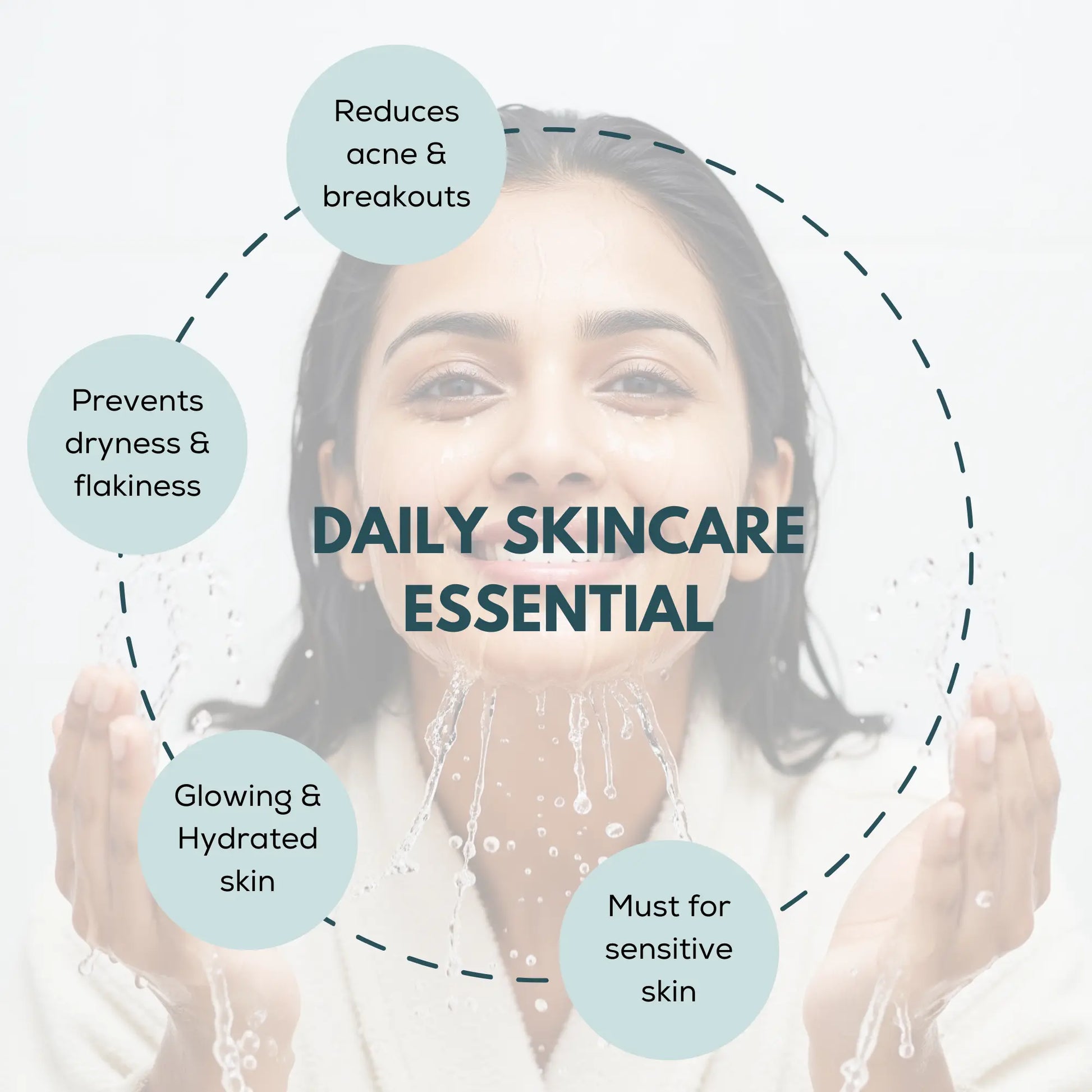 High-efficiency chlorine remover tap filter for clearer, softer skin and reduced irritation.