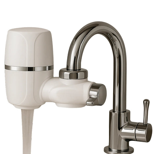 Life Harbor Derma Care tap water filter for face wash to protect sensitive skin from chlorine.