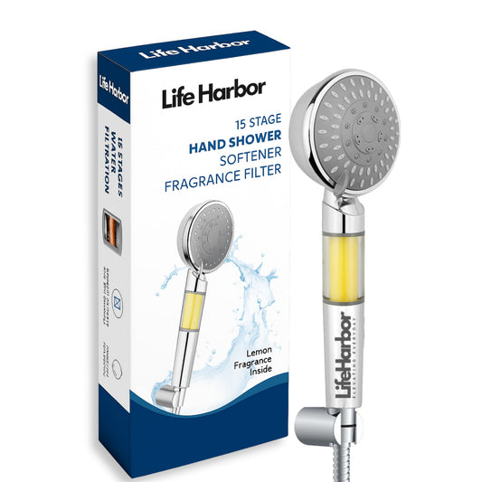 Hand Shower With 15-Stage Filter & Aromatherapy