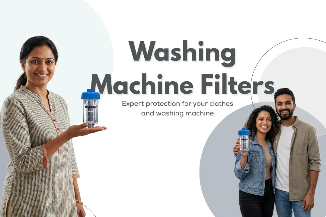 Effective salt water filter for tap to reduce mineral harshness.